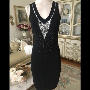 Maranda Gordon NWOT beautiful sequence/beaded dress size L